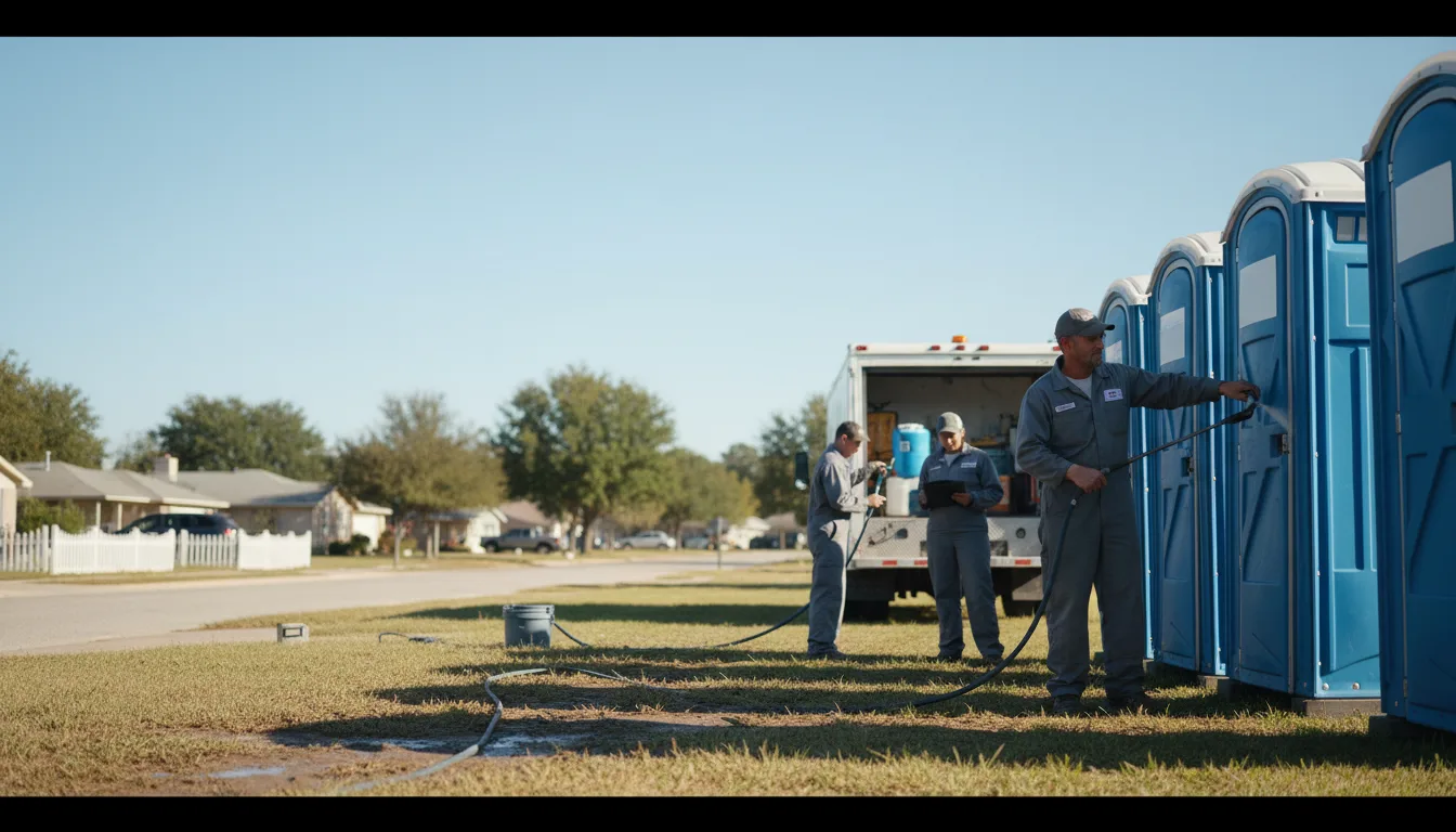 Long-Term Portable Toilet Rental in Mccalla, AL near me